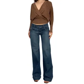 Wide Leg Trouser Jeans (S)